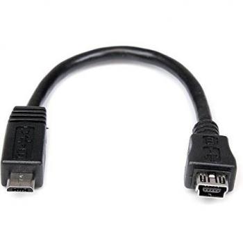 StarTech UUSBMUSBMF6 - Adaptador USB a micro USB, negro