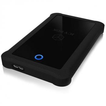 Caja externa Icy Box IB-1917M-C32a para SSD M.2 NVMe (2260, 2280, 2230, 2242) con USB 3.2 - Negro