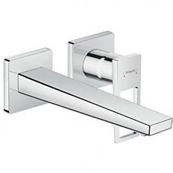 Hansgrohe 74526000 Metropol Grifo de lavabo empotrado con caño 22,5 cm, Cromo