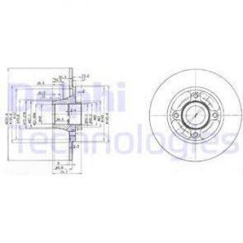 Disco de freno DELPHI BG3360 - Disco de freno, marca DELPHI, modelo BG3360