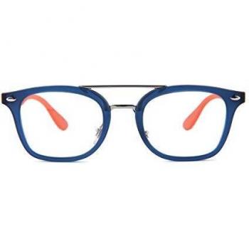 Ray-Ban JUNIOR 0RY1585 Monturas de Gafas, Matte Transparente Blue, 45 Unisex