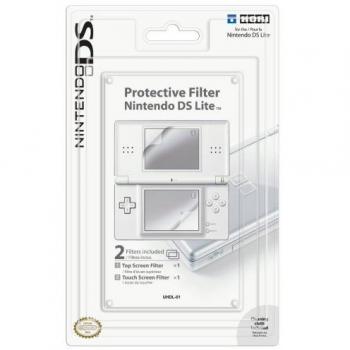 Hori Filtre de Protection pour écrans Nintendo DS Lite - Ecran du haut et écran du bas tactile - Accessoire Licence Officielle Nintendo DSL [Importación francesa]