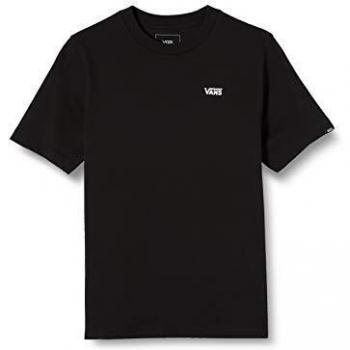 Vans Left Chest tee Boys Camiseta, Negro