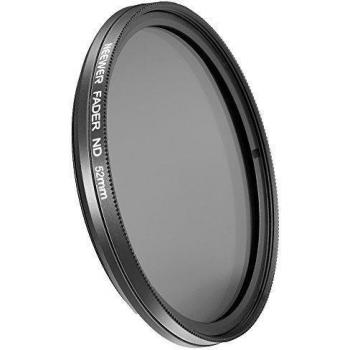 Neewer ND Fader de 52mm de densidad neutra ajustable Filtro Variable