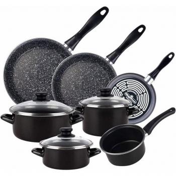 BATERÍA 10 PIEZAS MAGEFESA KENIA - NEGRO