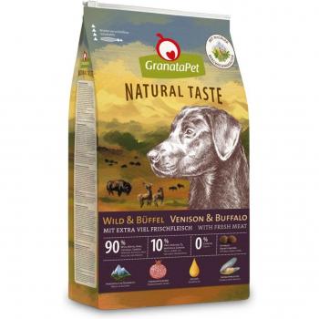 GranataPet Natural Taste Venado y Búfalo - 12 kg