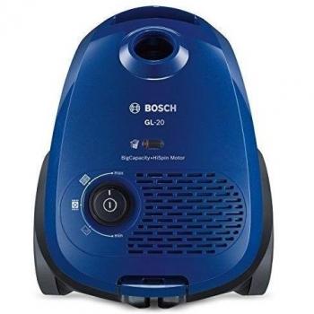 Bosch BGL2UA113 GL-20 - Aspirador con bolsa compacto, 600 W, sistema PowerProtect, color azul oscuro