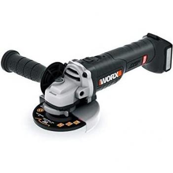Amoladora Brushless a batería 115mm 20V Worx | PowerShare | WX813.9 - Sin batería, ni cargador | Motor sin escobillas