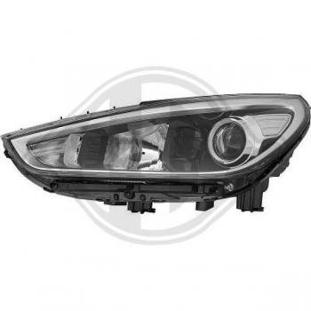 Faro Delantero DIEDERICHS 6837081 para Hyundai - Proyector Principal, Luz delantera