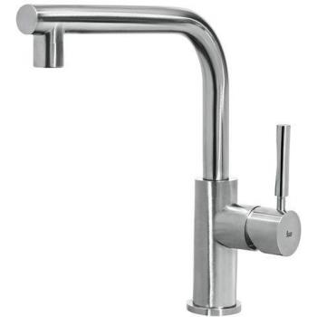 Grifo De Cocina Teka Monomando Inx 914 Color Inox Ref 749140200 Caño Alto Giratorio