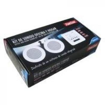 FONESTAR Kit Sonido Empotrar Techo FM Y USB KS-01