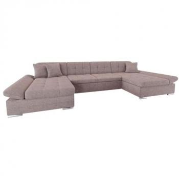 Sofá rinconero Comfivo 240 Premium con función de descanso, caja de ropa de cama y medidas 360x160x75cm
