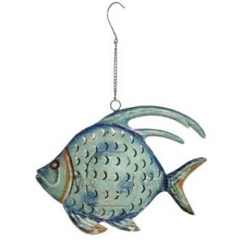 Figura Decorativa Pez Mediterráneo 30 x 7 x 22 cm Home ESPRIT