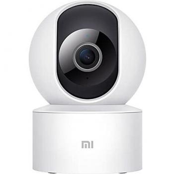 Xiaomi Cámara Mi 360° (1080p), cámara de vigilancia, Vista a 360°, resolución 1080p, detección Humana AI, Control de Voz, Soporte tecnología WDR, Blanco, versión Italiana