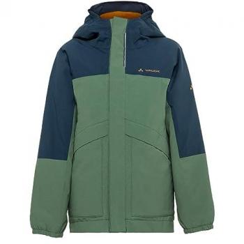 VAUDE Kids Escape Padded Waterproof Outdoor Jacket - Unisex - Green - Size 92