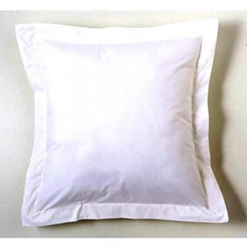 ESTELIA - Funda de cojín satén de 300 Hilos - 50x75 cm - 100% algodón - 300 Hilos