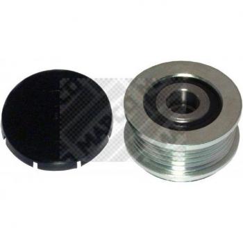 Polea de alternador MAPCO 14702 - Rueda libre, compatible con múltiples modelos de vehículos, fabricada en materiales duraderos para garantizar un rendimiento óptimo, diseño preciso para una instalación sencilla y funcionamiento eficiente del sistema