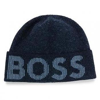 BOSS Orange Lamico Men's Beanie - Dark Blue - One Size