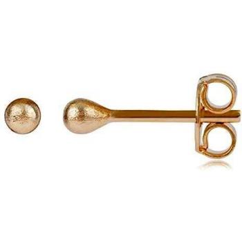 Córdoba Jewels | Pendientes en plata de ley 925 bañada en oro con diseño Bolita Gold