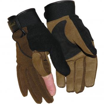 Benisport - Guantes de Caza Winter Talla s, Color Negro-Caqui