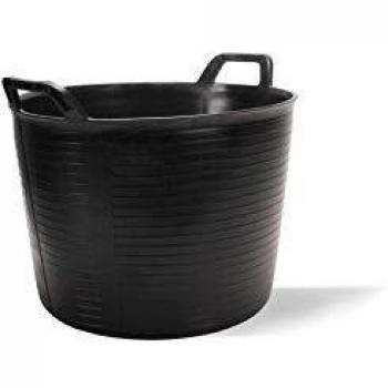 Decco ltd M102121 - Capazo plastico negro fiel n.3 40 l