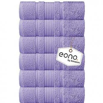 Eono by Amazon, Toallas de Mano, Paquete de 6,