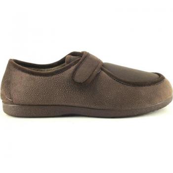 Zapatillas de Hombre GARZON 6870.244 Marrón con Velcro