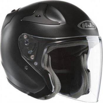 HJC casco Moto, Color Negro, talla XS