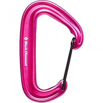 Black Diamond Miniwire Pink Carabiner - One Size