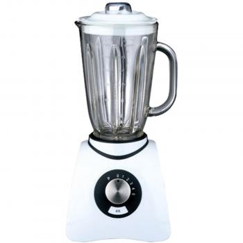 Gastroback 40898 Batidora de Vaso, Jarra de Cristal 1.5 l, 5 velocidades, 6 Cuchillas, 600 W, 1.5 litros, 0 Decibelios, Plástico