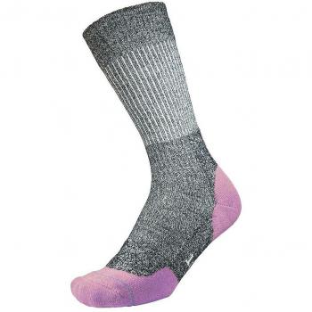 1000 Mile Fusion Walk Sock - Unisex, Navy Marl/Mauve, Size: Small, Double Layer Anti Blister Walking Sock