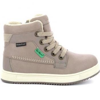 Botas de Mujer y Niña KICKERS Yepo WPF 11 Beige Metalizado