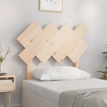 Cabecero de cama 92x3x81 cm madera maciza de pino