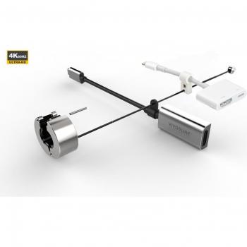 Adaptador de Cable de Vídeo HDMI Vivolink PROADRING10S Plata