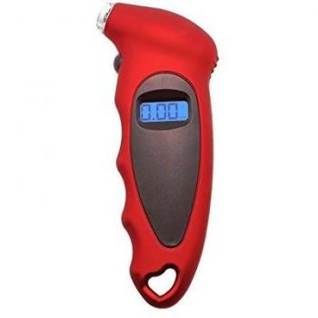 Imperii Electronics CO.00.0001.04-Medidor de presión Digital, Color Rojo