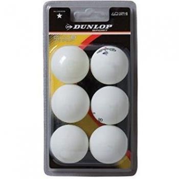Pelotas Tenis Mesa Dunlop Club Champ 6 Bolas