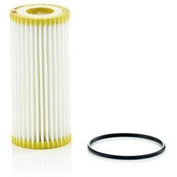 MANN-FILTER Oil Filter HU 6013 Z - Cartridge with Gasket for VW, Audi, Skoda