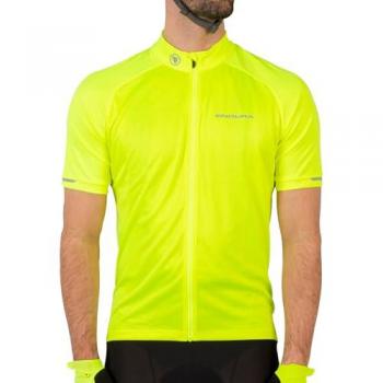 Maillot Endura Xtract II Manga Corta Hombre Amarillo XL