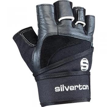 Silverton - Guantes de Fitness y Ejercicio, tamaño XXL, Color Negro