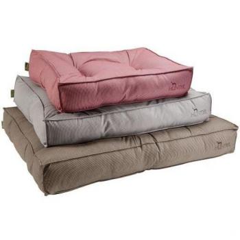 Hunter Lancaster Cama para Perros Rectangular Acolchada Gris 100x70 cm