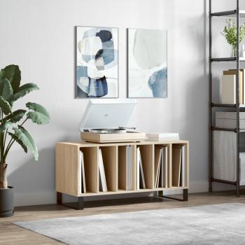 Soporte Móvil Sonoma Roble 100x38x48 cm Madera Multicapa