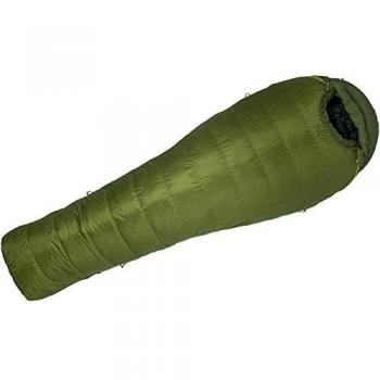 Marmot Never Winter Saco de Dormir Ultraligero y cálido, con Relleno de 650 Plumas de Pato, Ideal para Acampar y Trekking, Unisex-Adult, Cilantro/Tree Green, Regular: 183 cm