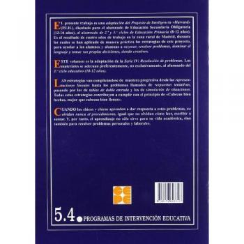 Proyecto de inteligencia harvard. Primaria. Resolucion de problemas matematicos