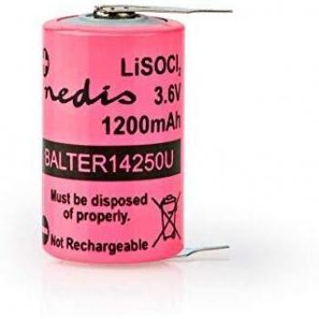 Nedis Pila de Cloruro de Litio-Tion ilo ER14250 3.6 V 120