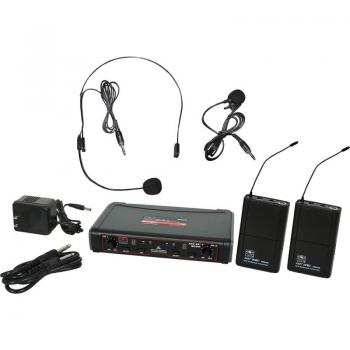 Galaxy Audio EDXR/38SV Wireless Lavalier Microphone System