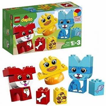 LEGO DUPLO My First - Lego Mi primer puzle de mascotas, única