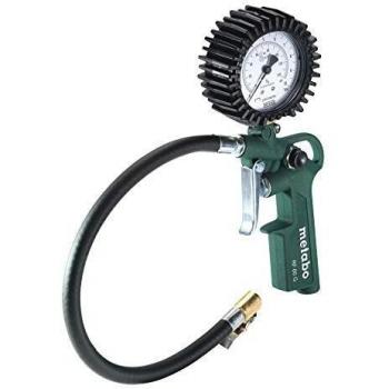 Metabo 602234000 602234000-Inflador/medidor de presión de neumáticos RF 60 G Longitud de Manguera 35 cm