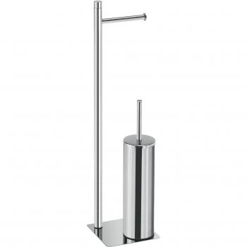 Gedy Trilly Columna De Pie, Acero Inoxidable, Cromo, 14x14x62.8 cm