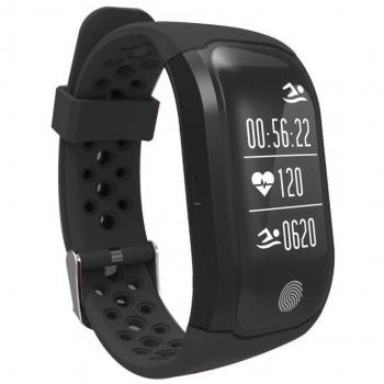 Cewaal S908 Fitness Tracker Smartwatch, monitor de sueño del ritmo cardíaco Podómetro impermeable GPS Bluetooth Band para iOS Android