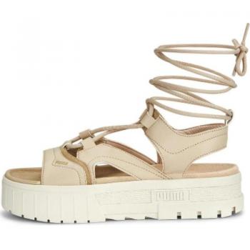 Sandalias Puma Mayze Laces para mujer en color beige